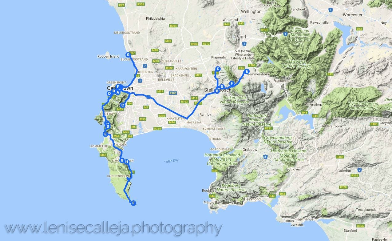 garden route in south africa